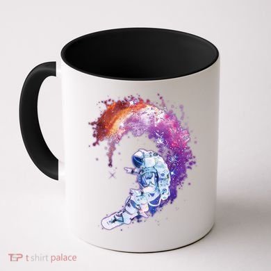 Astronaut Surfing Coffee Mug