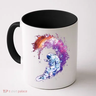 Astronaut Surfing Coffee Mug