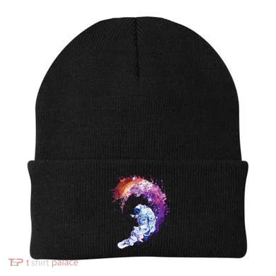 Astronaut Surfing Beanie