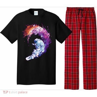 Astronaut Surfing Pajama Set