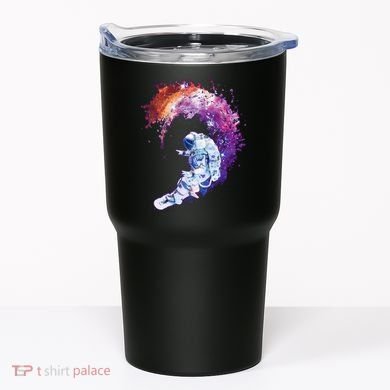 Astronaut Surfing Tumbler