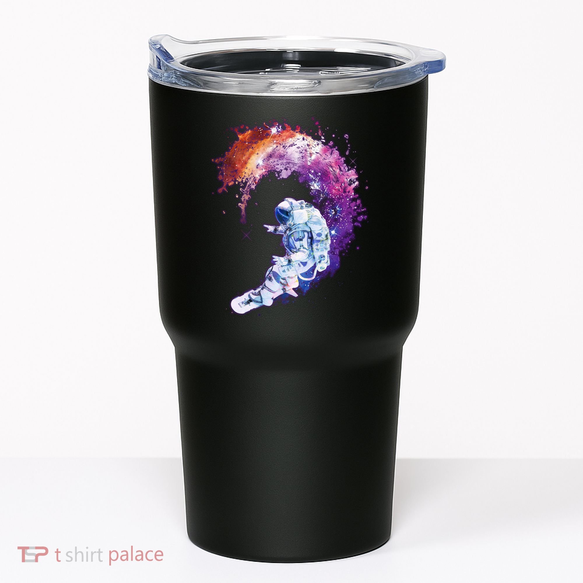 Astronaut Surfing Tumbler
