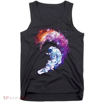 Astronaut Surfing Tank Top