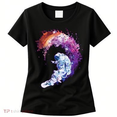 Astronaut Surfing Women's T-Shirt