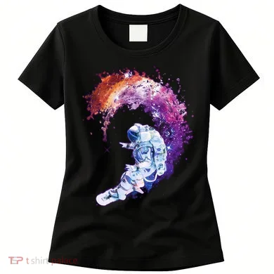 Astronaut Surfing Women's T-Shirt