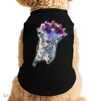 Astronaut Universe Planet Explosion Doggie Tank thumb 0