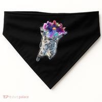 Astronaut Universe Planet Explosion USA-Made Doggie Bandana thumb 0