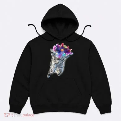 Astronaut Universe Planet Explosion Hoodie