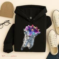 Astronaut Universe Planet Explosion Hoodie thumb 4