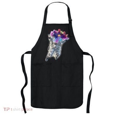 Astronaut Universe Planet Explosion Apron