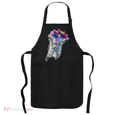 Astronaut Universe Planet Explosion Apron