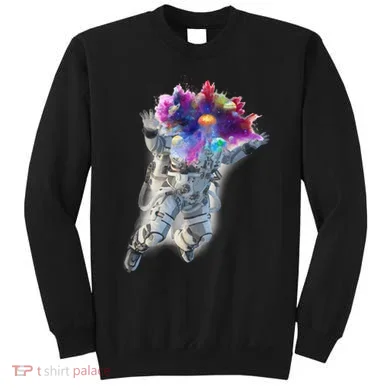 Astronaut Universe Planet Explosion Sweatshirt