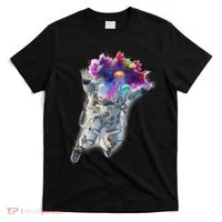 Astronaut Universe Planet Explosion T-Shirt thumb 0