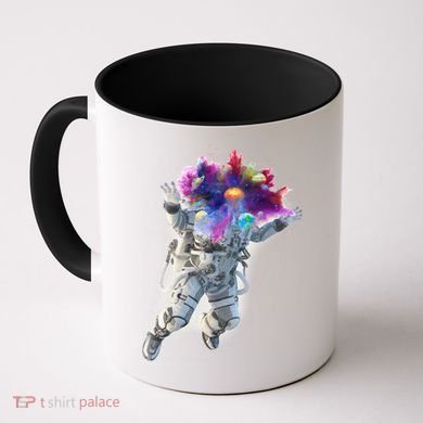 Astronaut Universe Planet Explosion Coffee Mug