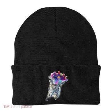 Astronaut Universe Planet Explosion Beanie