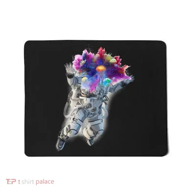 Astronaut Universe Planet Explosion Mousepad