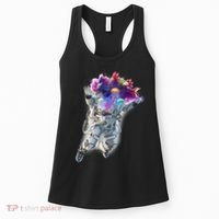 Astronaut Universe Planet Explosion Women's Tank Top thumb 0