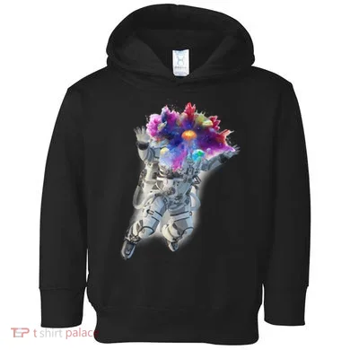 Astronaut Universe Planet Explosion Toddler Hoodie