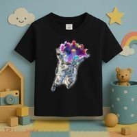 Astronaut Universe Planet Explosion Toddler T-Shirt thumb 3