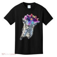 Astronaut Universe Planet Explosion Kids T-Shirt thumb 0