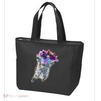 Astronaut Universe Planet Explosion Tote Bag thumb 3