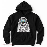 Astronaut With Goldfish Hoodie thumb 0