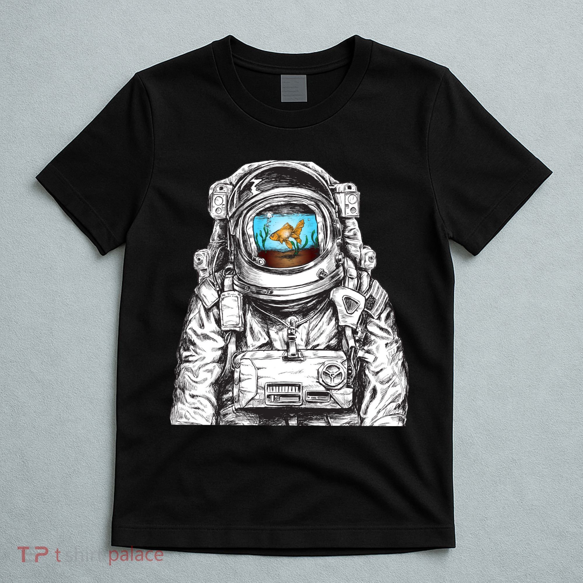Astronaut With Goldfish T-Shirt