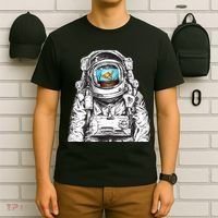 Astronaut With Goldfish T-Shirt thumb 6