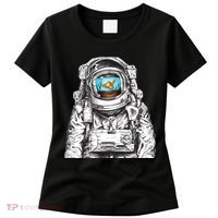 Astronaut With Goldfish Women's T-Shirt thumb 0