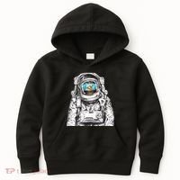 Astronaut With Goldfish Kids Hoodie thumb 0