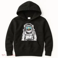 Astronaut With Goldfish Kids Hoodie thumb 0