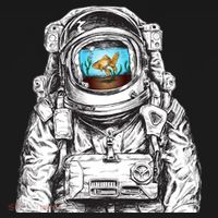 Astronaut With Goldfish Kids Hoodie thumb 5