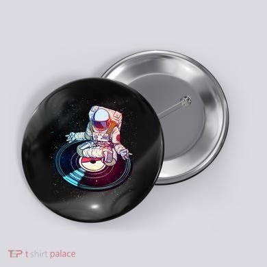 Astronaut Yoga Music Record Button