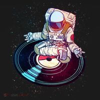 Astronaut Yoga Music Record Polo thumb 3