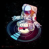 Astronaut Yoga Music Record Women's T-Shirt thumb 6