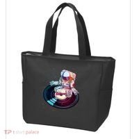 Astronaut Yoga Music Record Tote Bag thumb 3