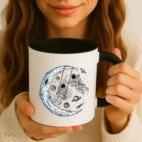 Astronauts Moon Swinging Coffee Mug thumb 3