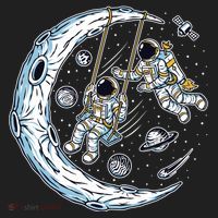 Astronauts Moon Swinging Tumbler thumb 3
