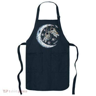 Astronauts Moon Swinging Apron