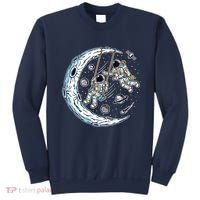 Astronauts Moon Swinging Sweatshirt thumb 0