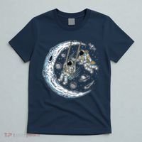 Astronauts Moon Swinging T-Shirt thumb 5
