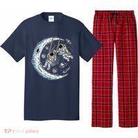 Astronauts Moon Swinging Pajama Set thumb 0