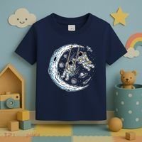 Astronauts Moon Swinging Toddler T-Shirt thumb 3