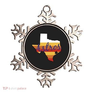 Astros Baseball Vintage Ornament