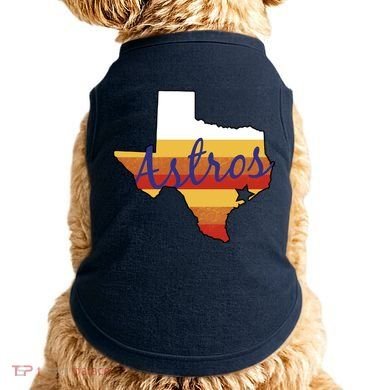 Astros Baseball Vintage Doggie Tank