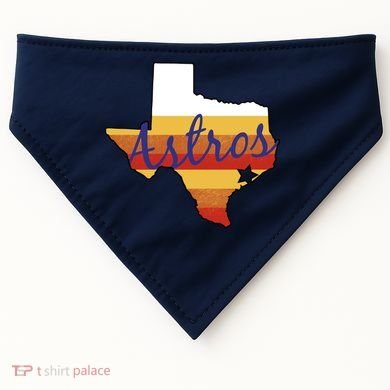 Astros Baseball Vintage USA-Made Doggie Bandana