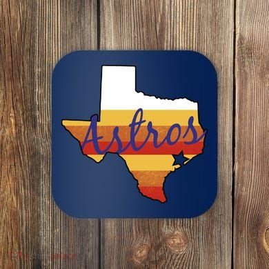 Astros Baseball Vintage Coaster