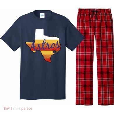 Astros Baseball Vintage Pajama Set