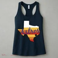 Astros Baseball Vintage Women's Tank Top thumb 3
