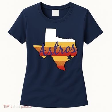 Astros Baseball Vintage Women's T-Shirt
